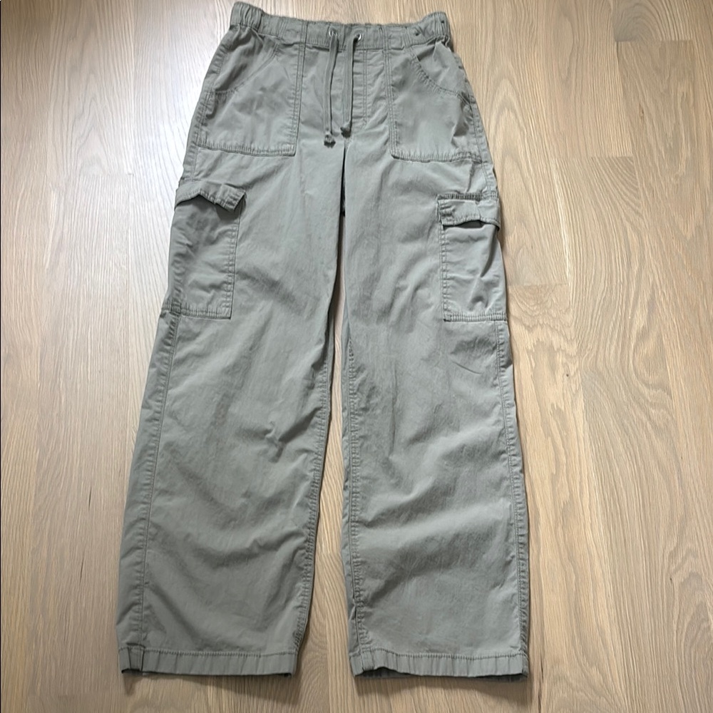 Light Green Hollister Cargo Pants